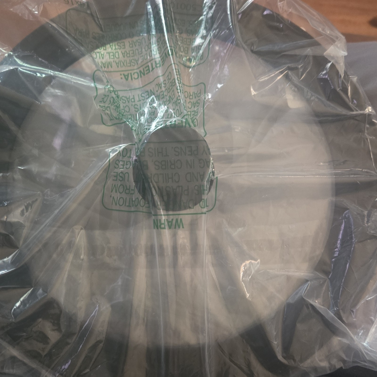 Round Glass and Metal Lid Black Clear for Frying or Grill Pan