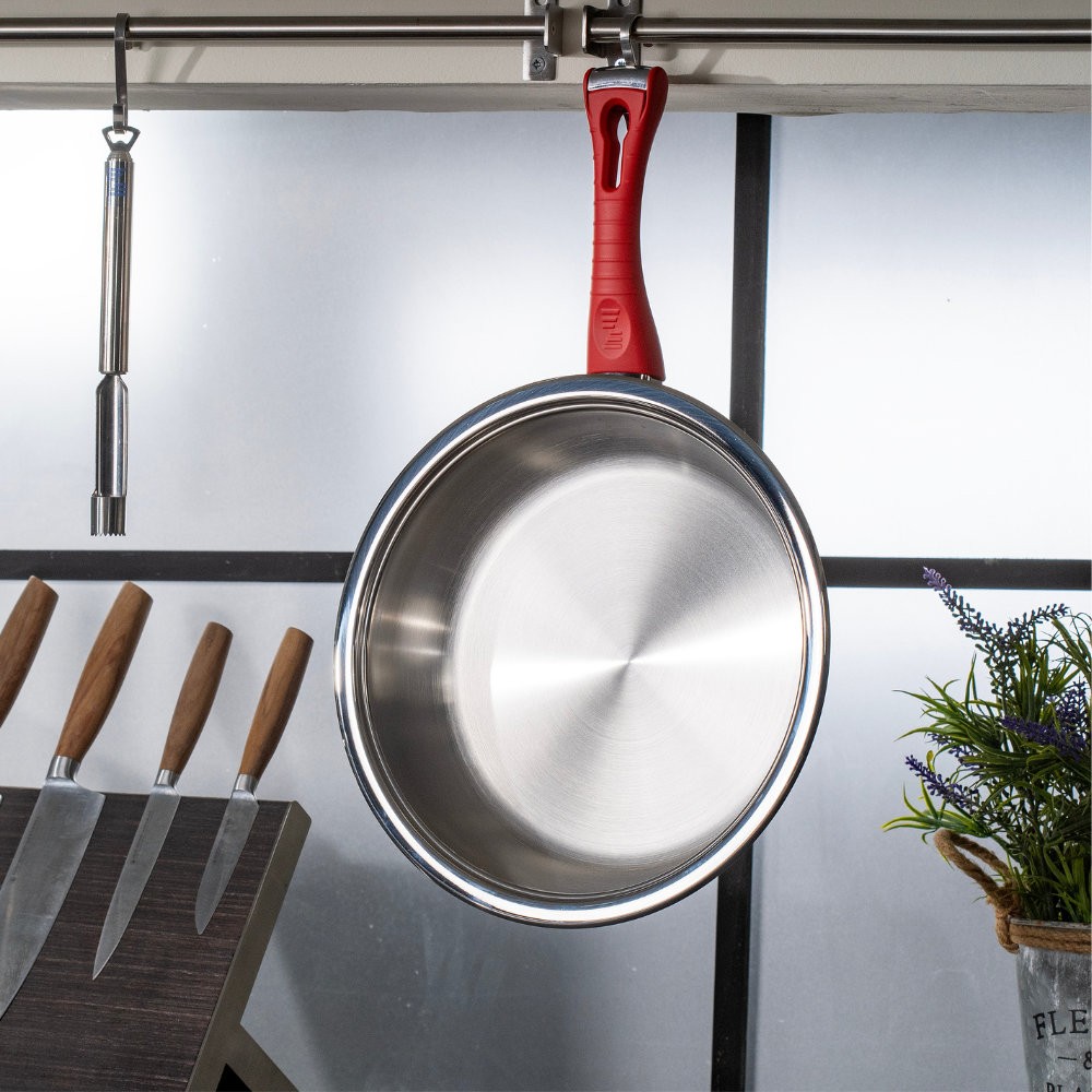 Scepter CookArt Frying Pan 24cm 2.5L Stainless Steel 316L Induction Accuthermal Bottom
