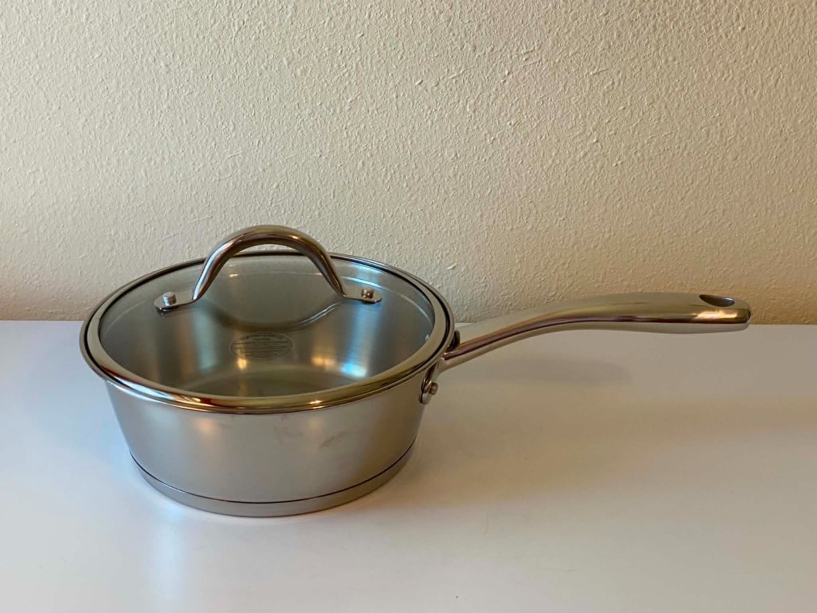 Tramontina Gourmet 2.2L Sauté Pan Lid Tri-Ply Base 18/10 Stainless Steel NEW