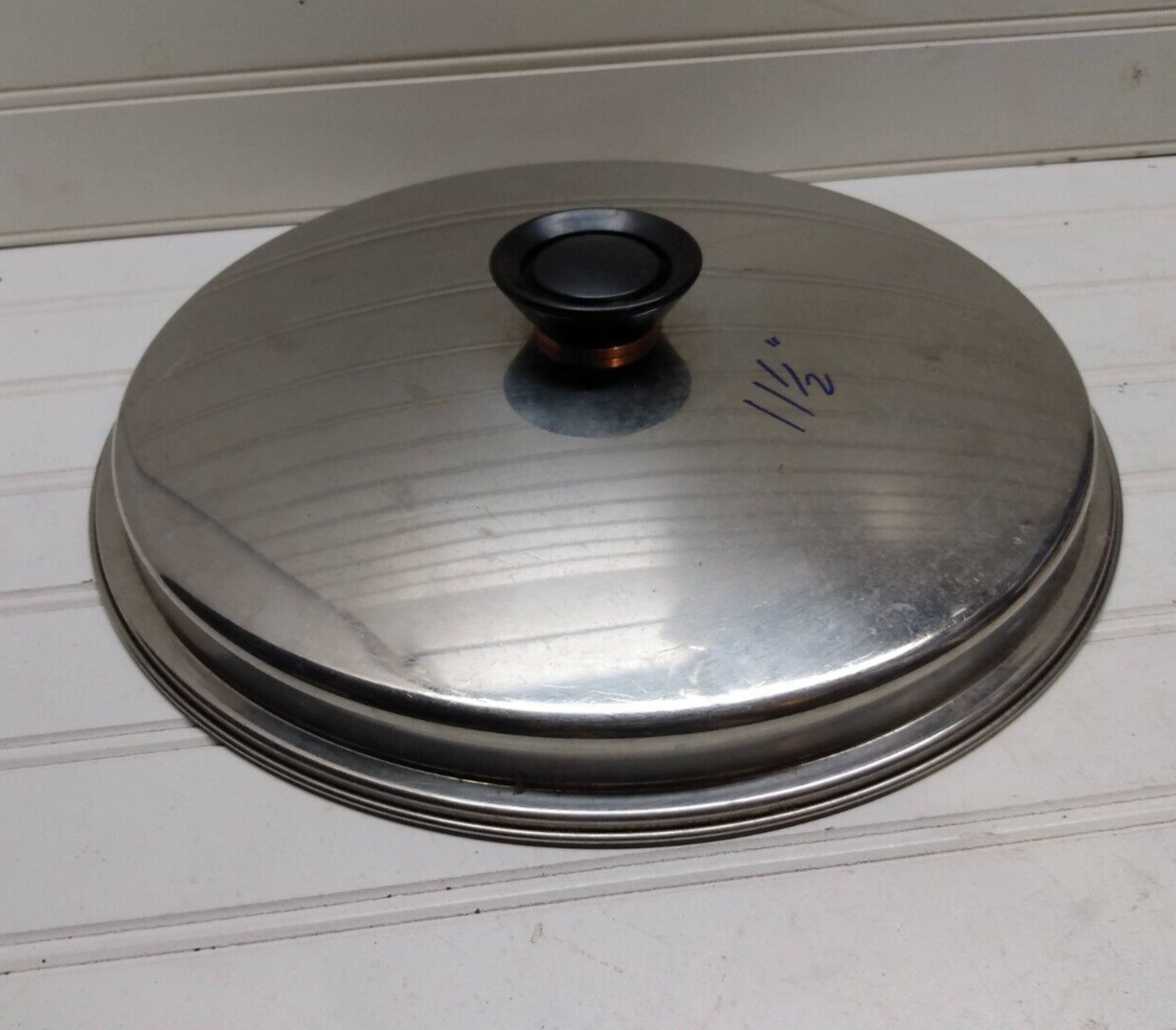 Regal Ware West Bend 1 1.5″ Lid Stainless Cover for Pot Pan Dutch Oven Skillet