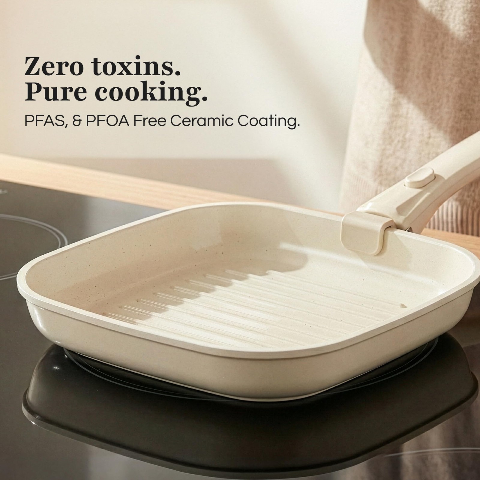 Gourmetific Grill Pan For – Frying Pan For – For Grilling