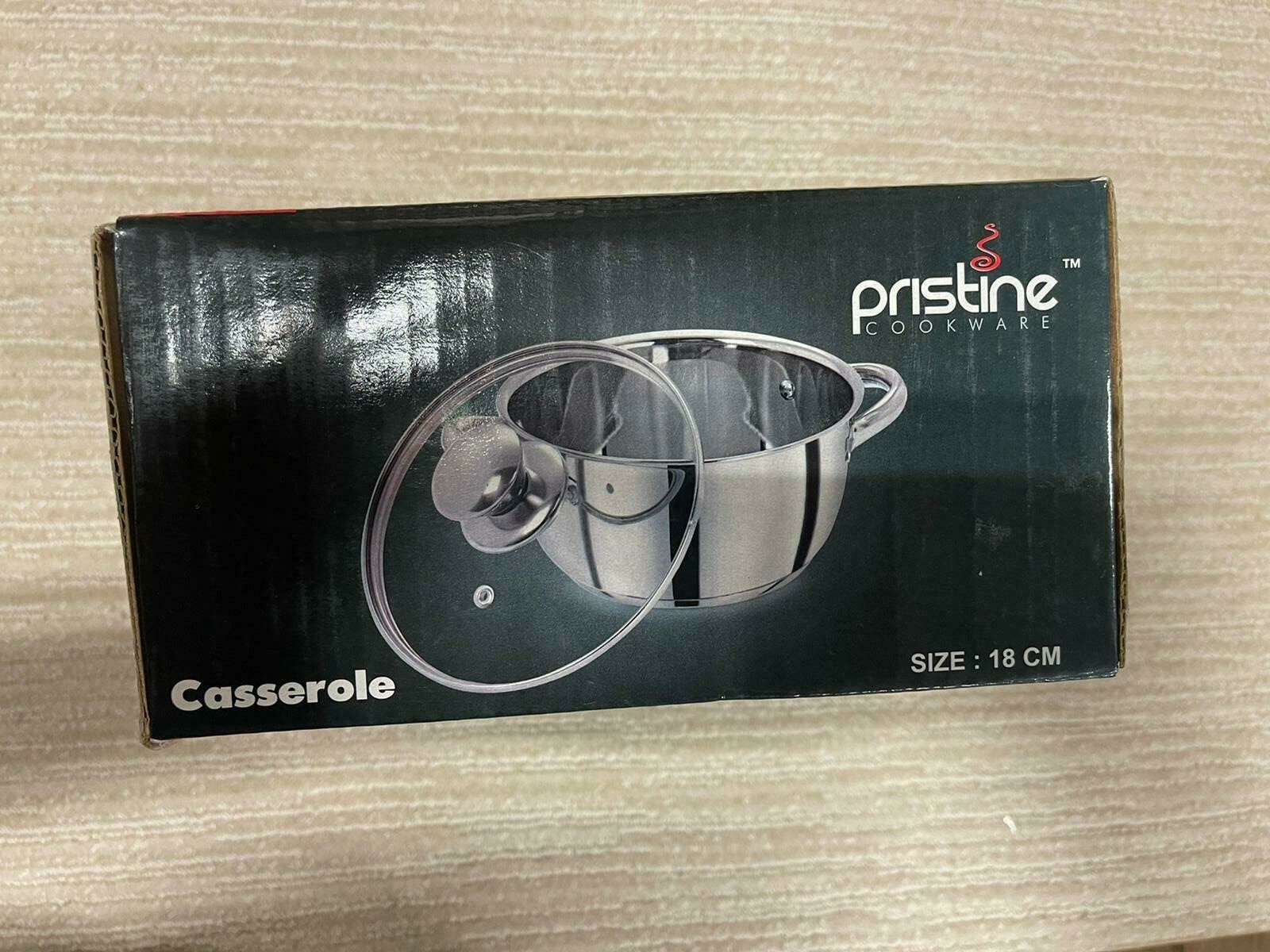 Pristine Casserole Stainless Steel Induction Sandwich Base