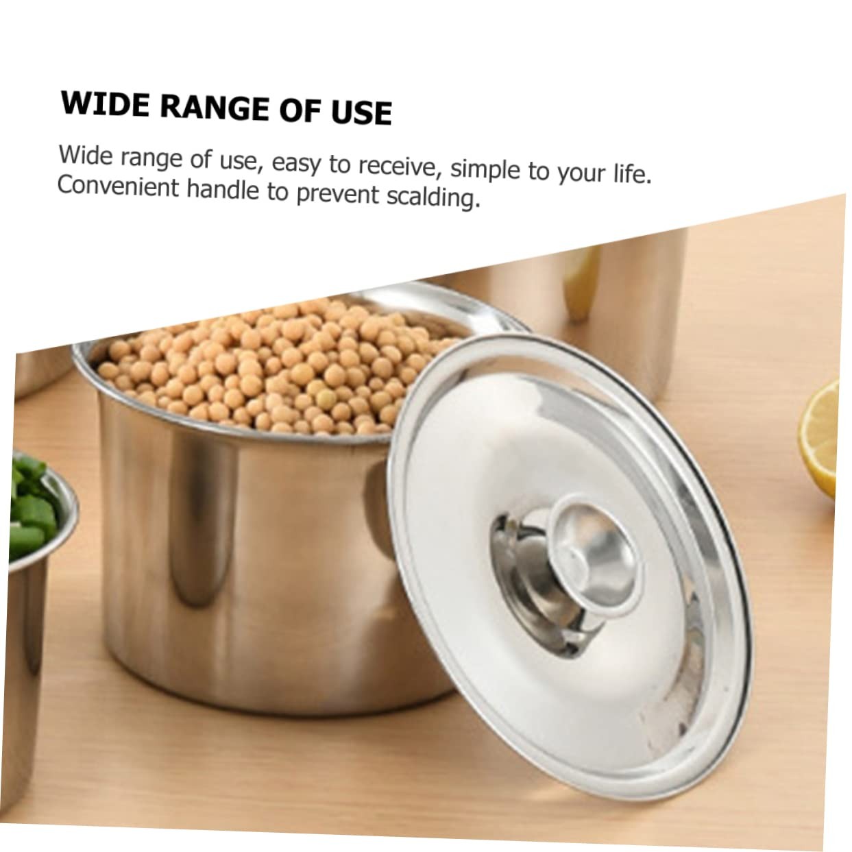 Universal Lid – Pots Lid Cover Stainless Steel Lid Fits All 7 Inch to 8 Inch …