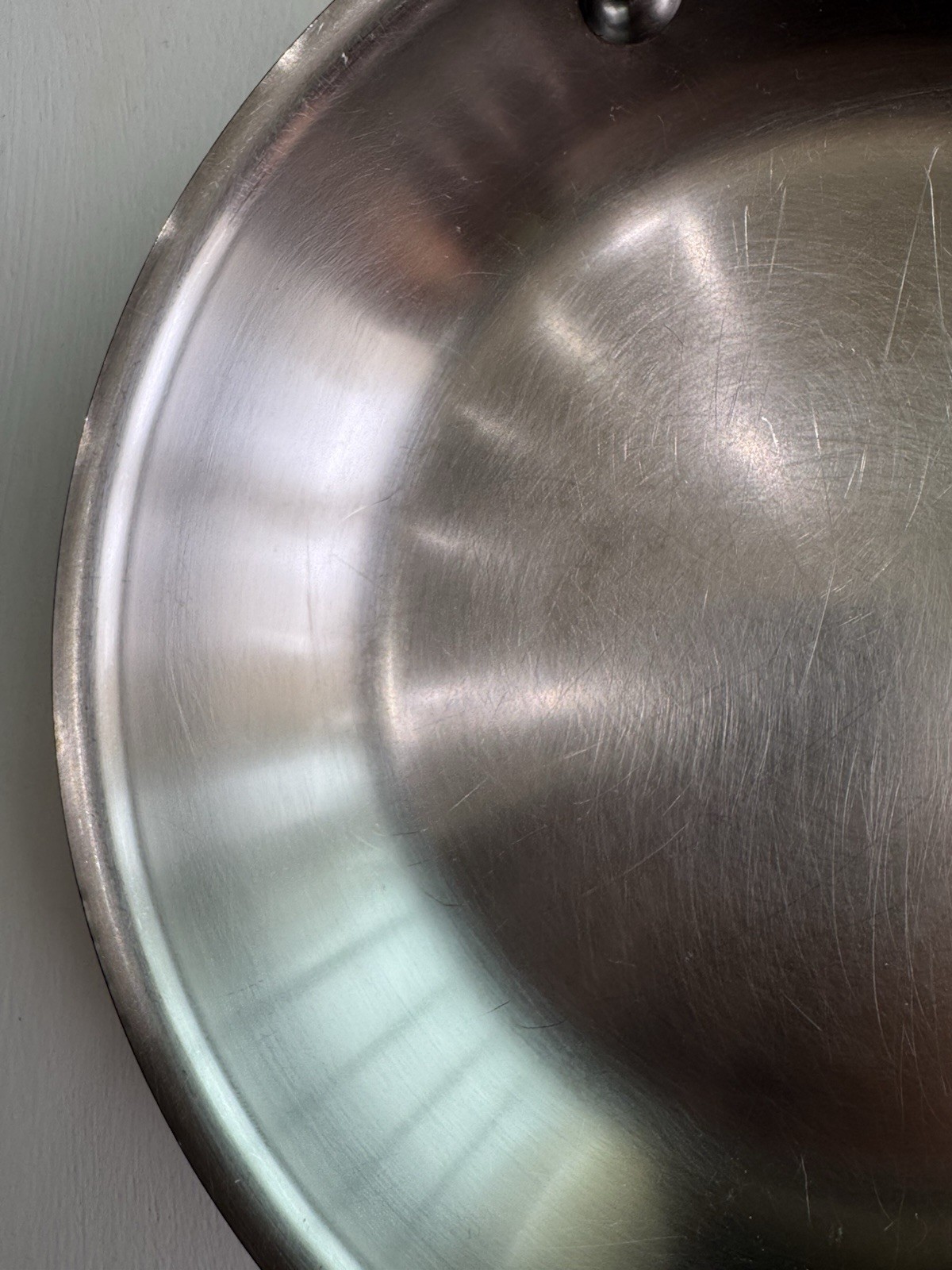 ALL-CLAD METALCRAFTERS Made in USA 8 Inch Copper Core Skillet Stainless Fry Pan