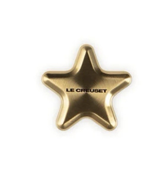 Le Creuset 2.2” 57mm STAR ⭐️ Gold Stainless Steel Signature Cookware Knob Only