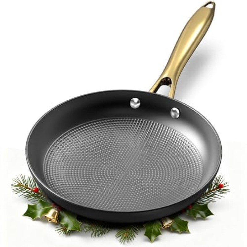 imarku Non stick Frying Pans, Long Lasting 10 Inch Frying Pan, Professional Nons