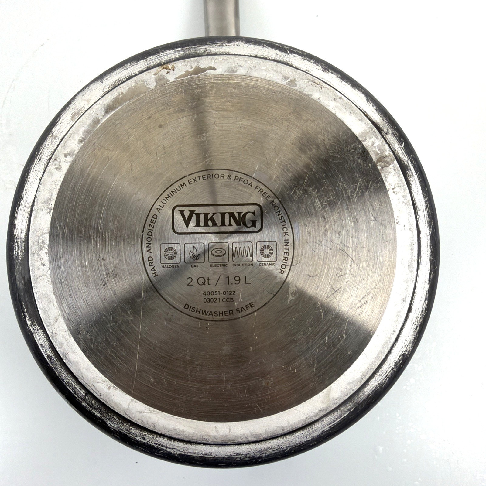 Viking Hard Anodized Nonstick 2 Quart Saucepan No Lid – Black