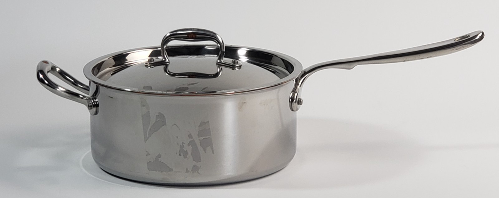 4 Quart Saucepan Stainless Steel & Copper Core RFN by RUFFONI Pot Lid CRA2210YL