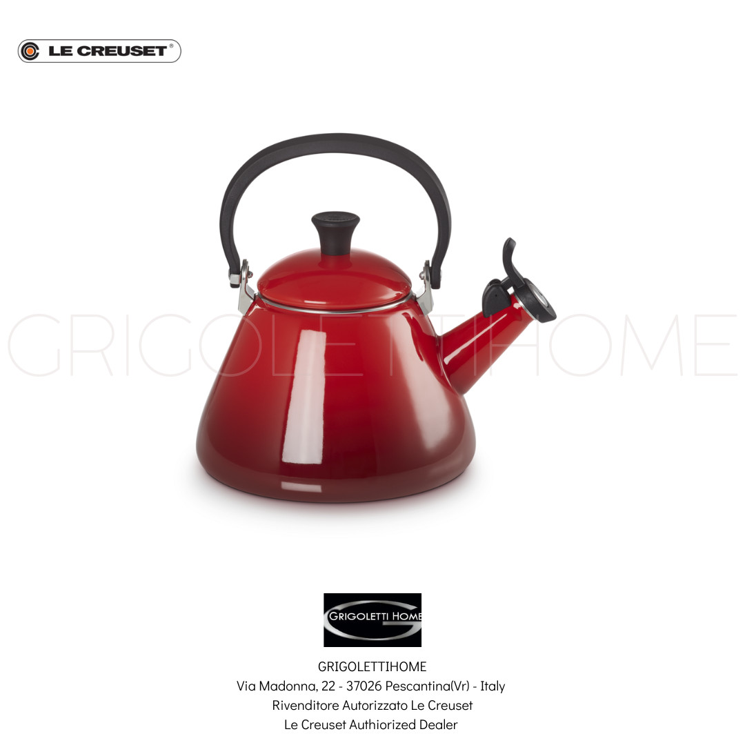 Le Creuset Kettle Cone – Cherry Red 1.6 L Carbon Steel Casserole