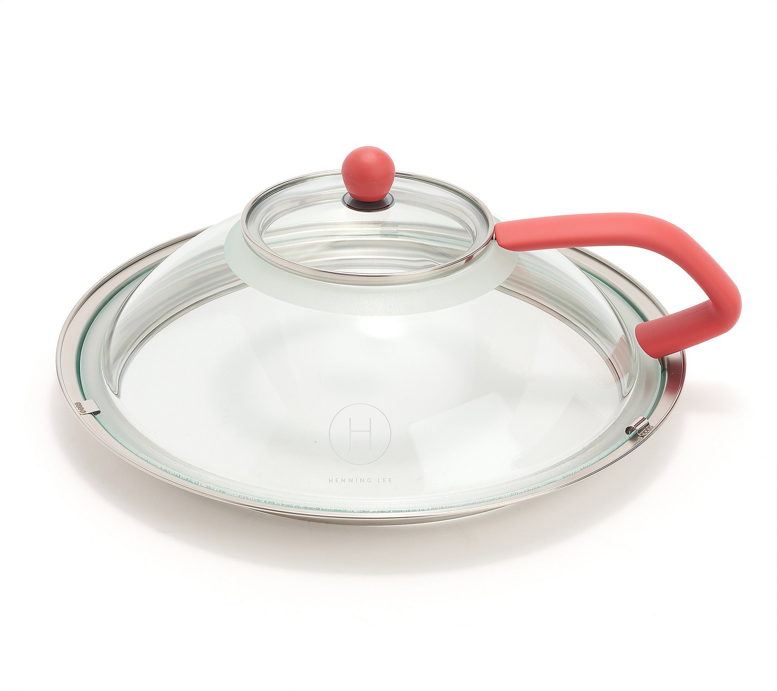 Henning Lee Universal Stir-Through Lid for Pots & Pans, Fits 10″ to 12.5″