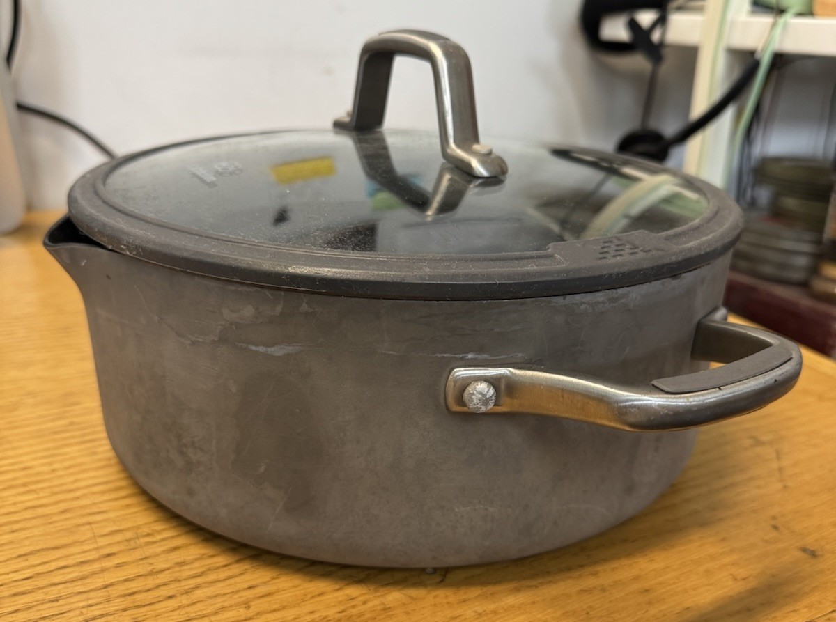 Calphalon 5 Qt 4.7L Stock Pot Glass Lid 8785 Non Stick Classic USA