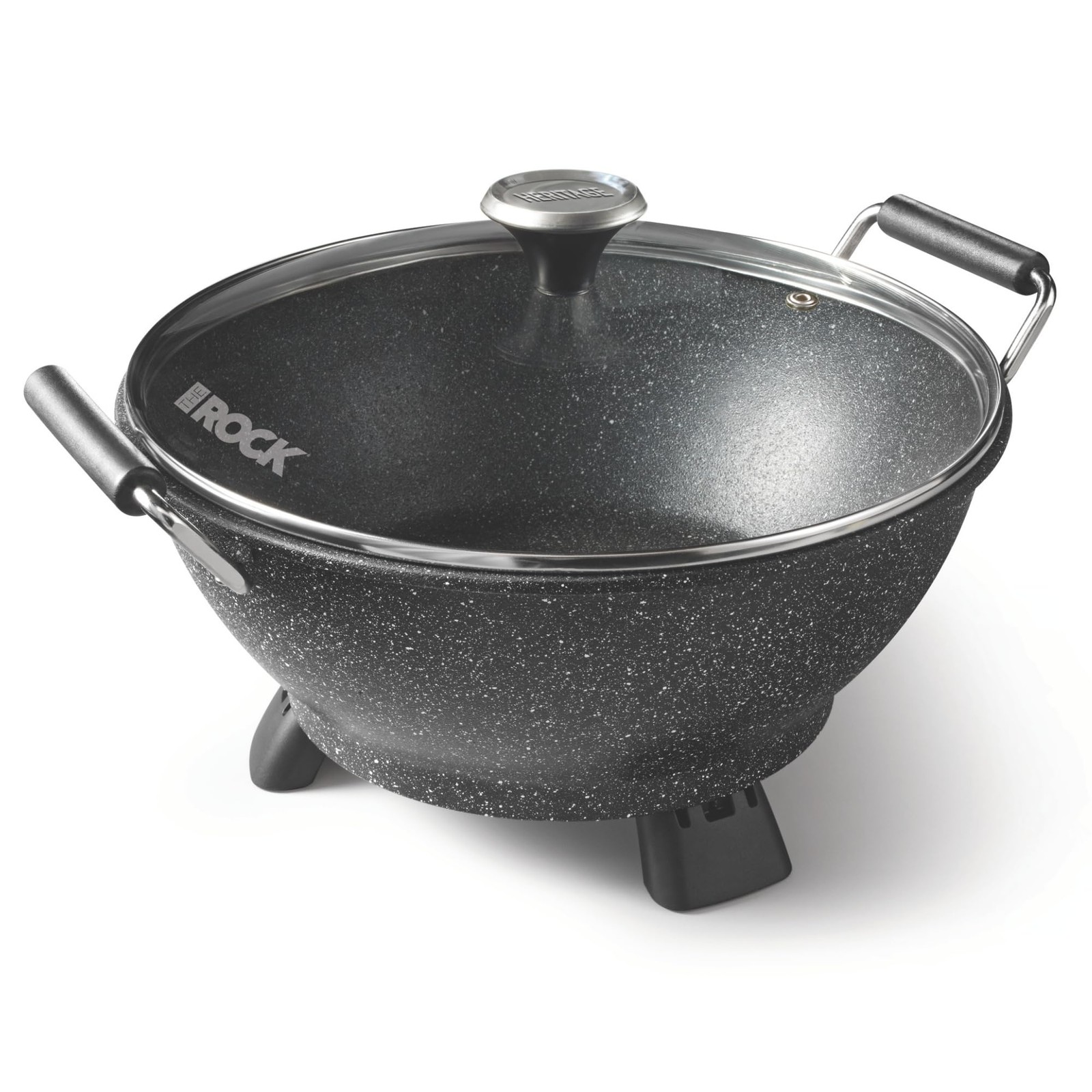 ® Heritage The Rock™ 4.8-Qt. 1,500-Watt Electric Multipot with Vented Glass L…