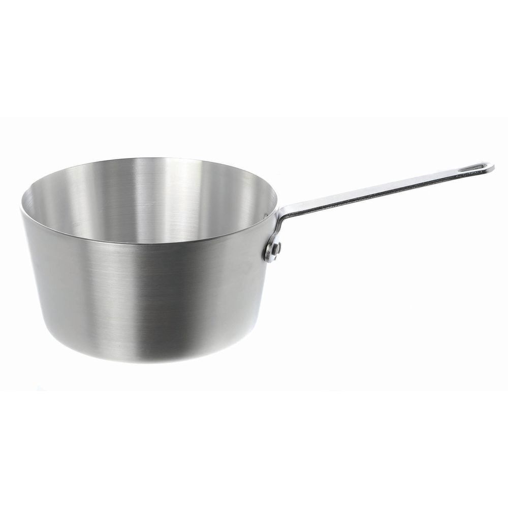 HUBERT® Tapered Sauce Pan 7 Quart Aluminum – 20 1/2 L x 10 4/5 W x 5 7/10 H