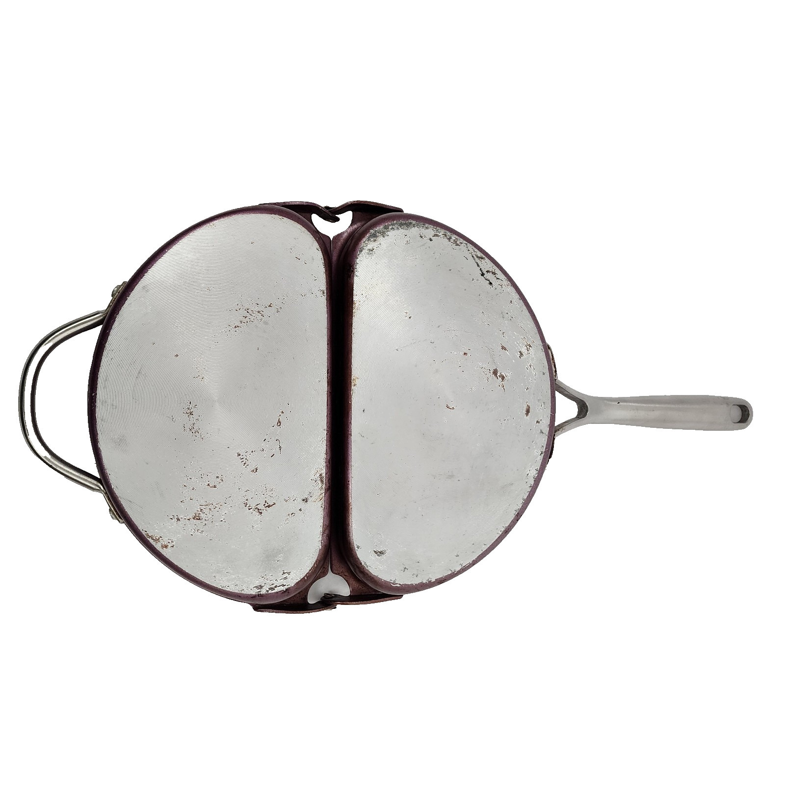 TECHEF Frittata and Omelette Pan Double Sided Folding Egg Pan