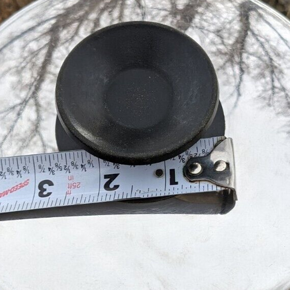 Lid Only Medium Stainless Steel Saucepan 7 5/8″ OD Unbranded