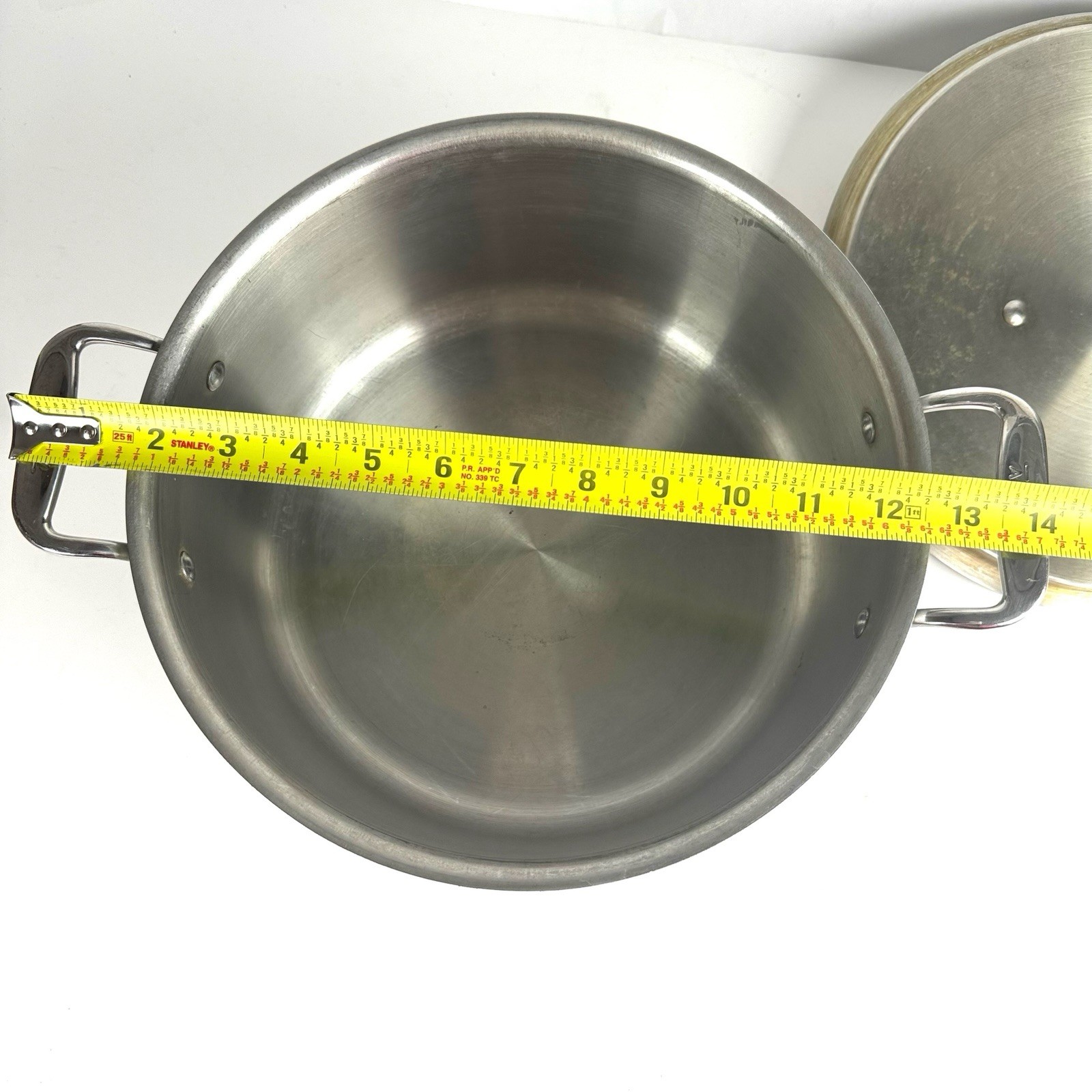 All-Clad Brushed Metal Master Chef MC2 8-qt Stock Pot with Lid