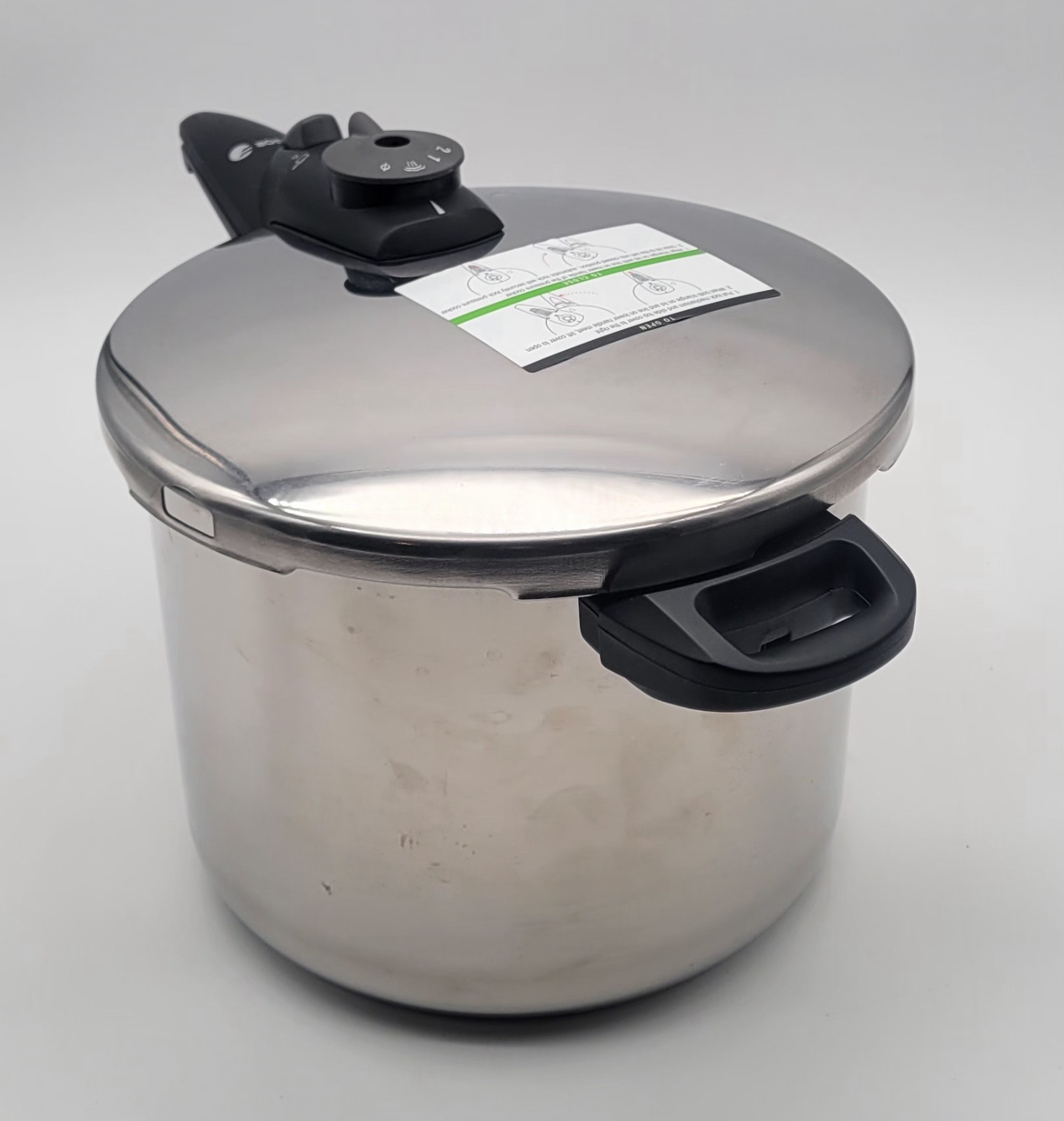Fagor 9.3L Pressure Cooker Stainless Steel Stovetop Induction Spain Made