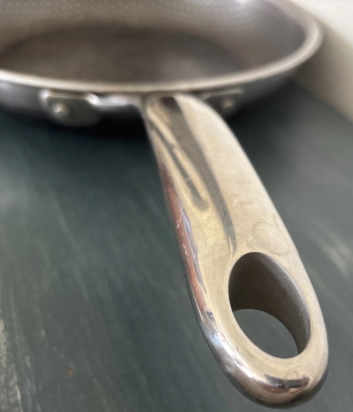 HEXCLAD 10″ Frying Pan Hybrid Stainless Steel Non-Stick Fry Pan ONLY NO Lid