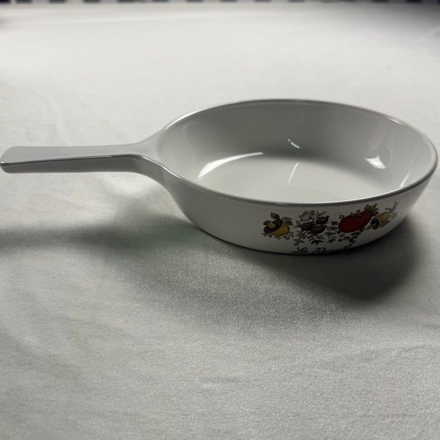 Corning Ware P-83-B 6.5 Inch Skillet Le Persil Spice O Life Vintage White Pan