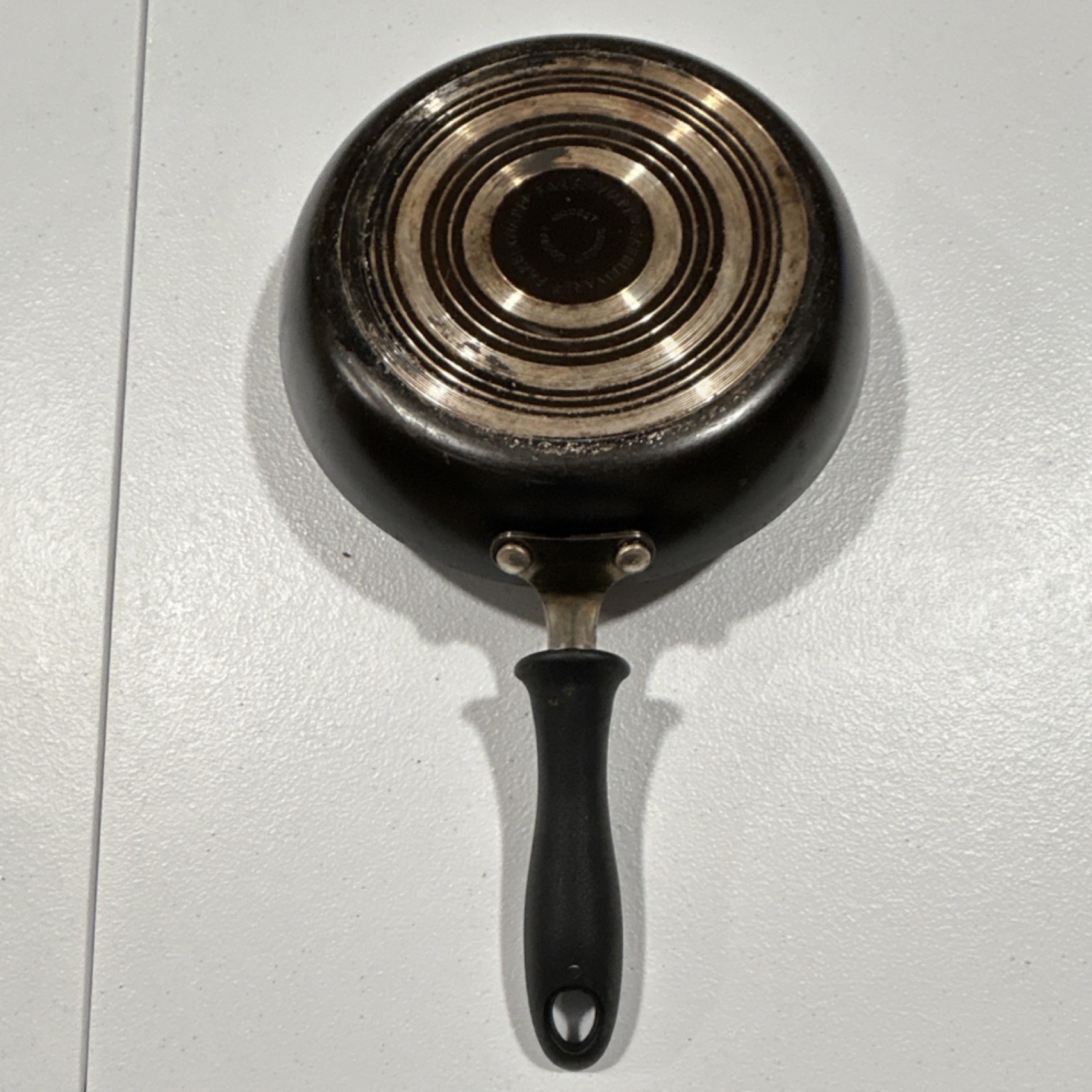 Non-Stick Small Black Saucepan with Long Handle for Electric Gas Stoves