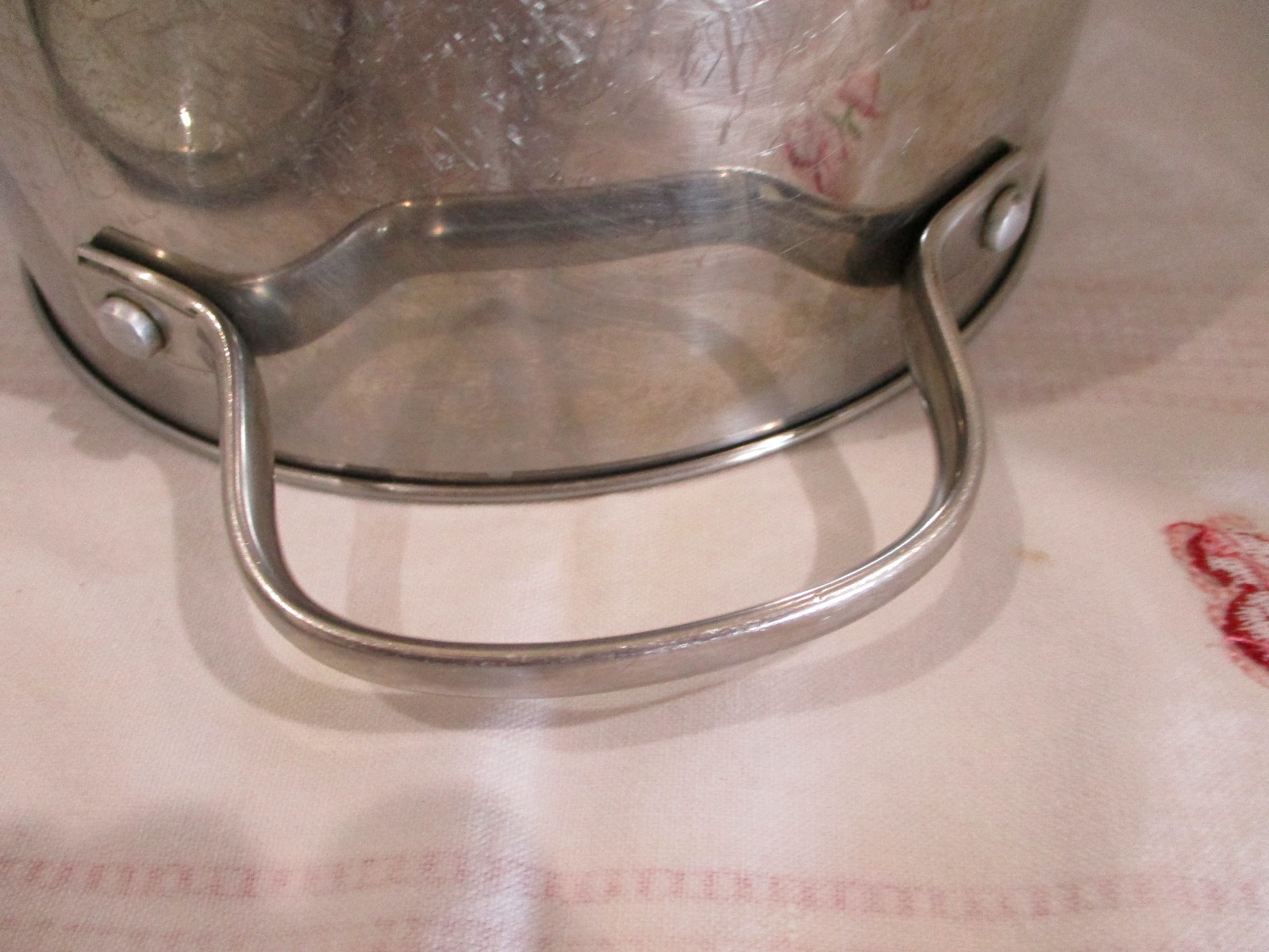 Tools Of The Trade 3 Quart Stock Pot Stainless with 1/2″ Double Handle Heavy