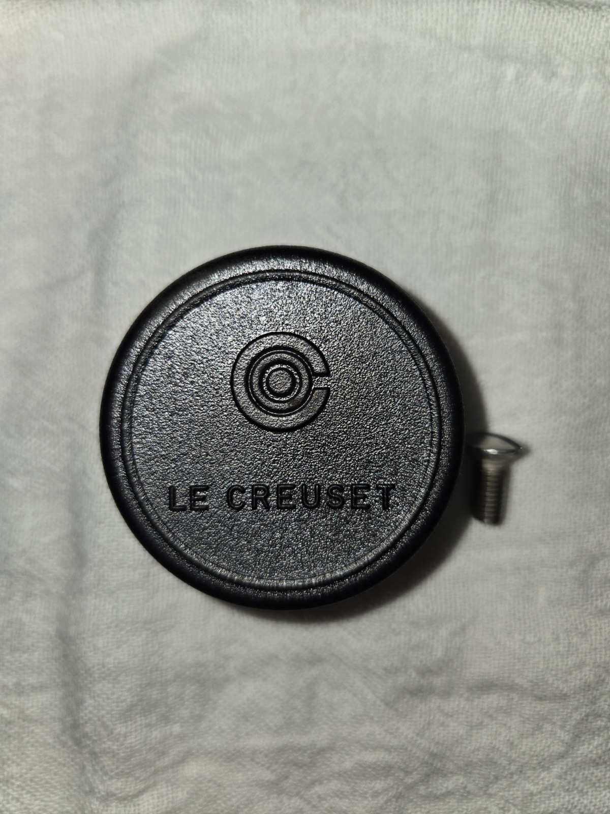 Le Creuset 1.8”/45mm Medium Black Classic Phenolic Replacement Knob with screw🪛