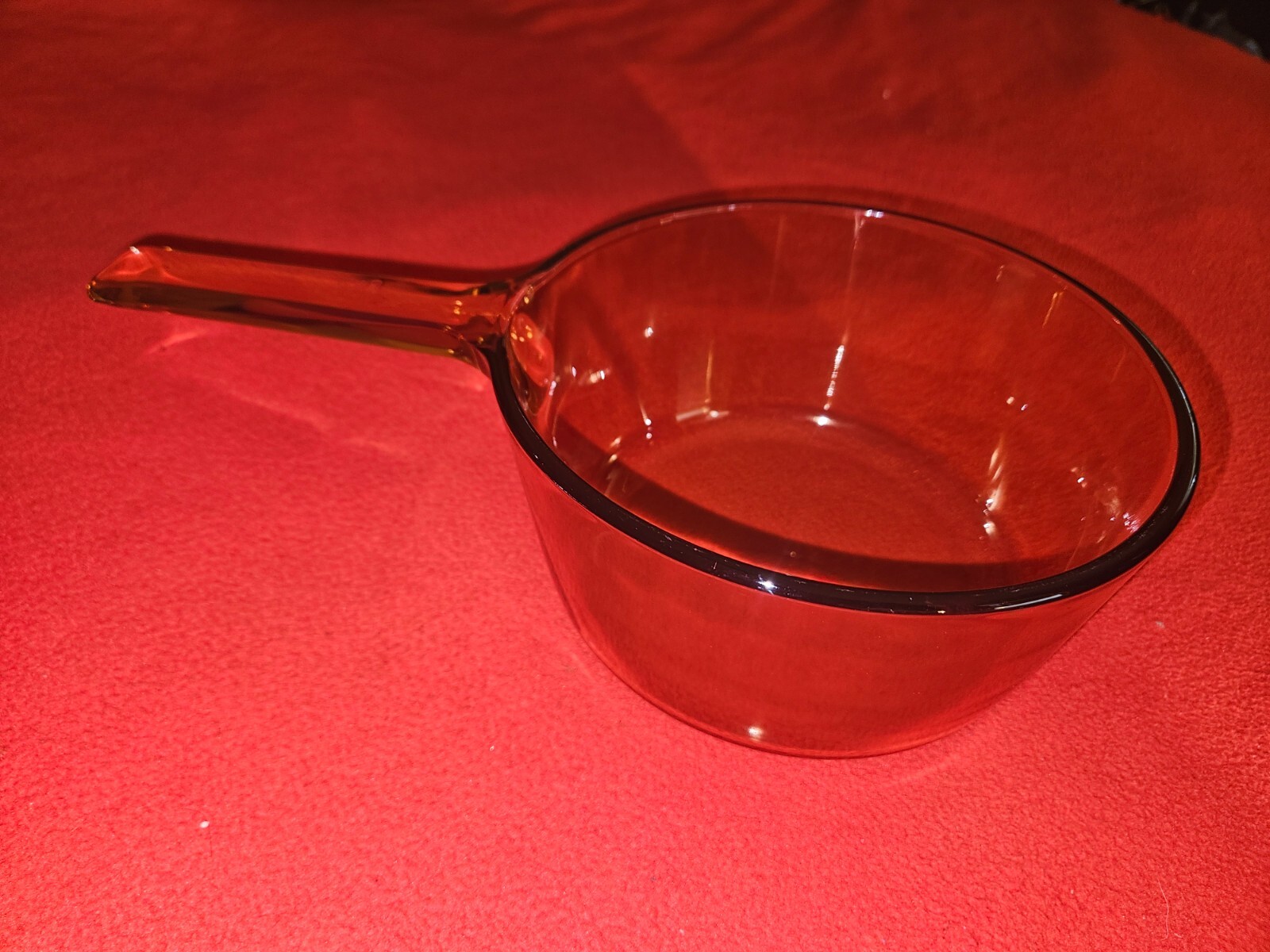 Vintage Visions Ovenware Pyrex-1½ Liter Saucepan With Lid– Amber