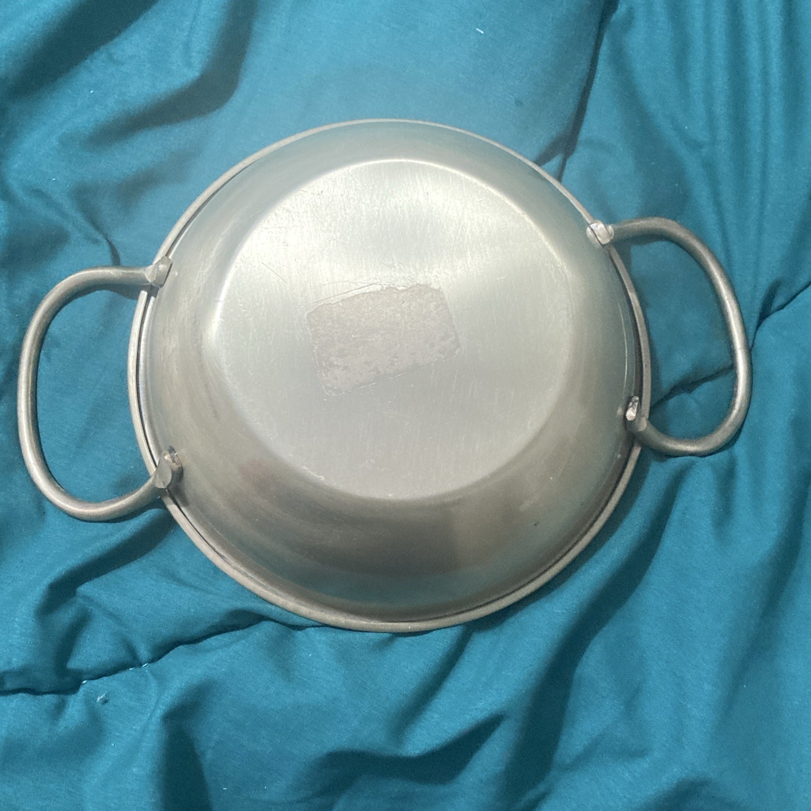Stainless Steel Double Handle Saucepan, Silver Round, Gas/Electric Compatible