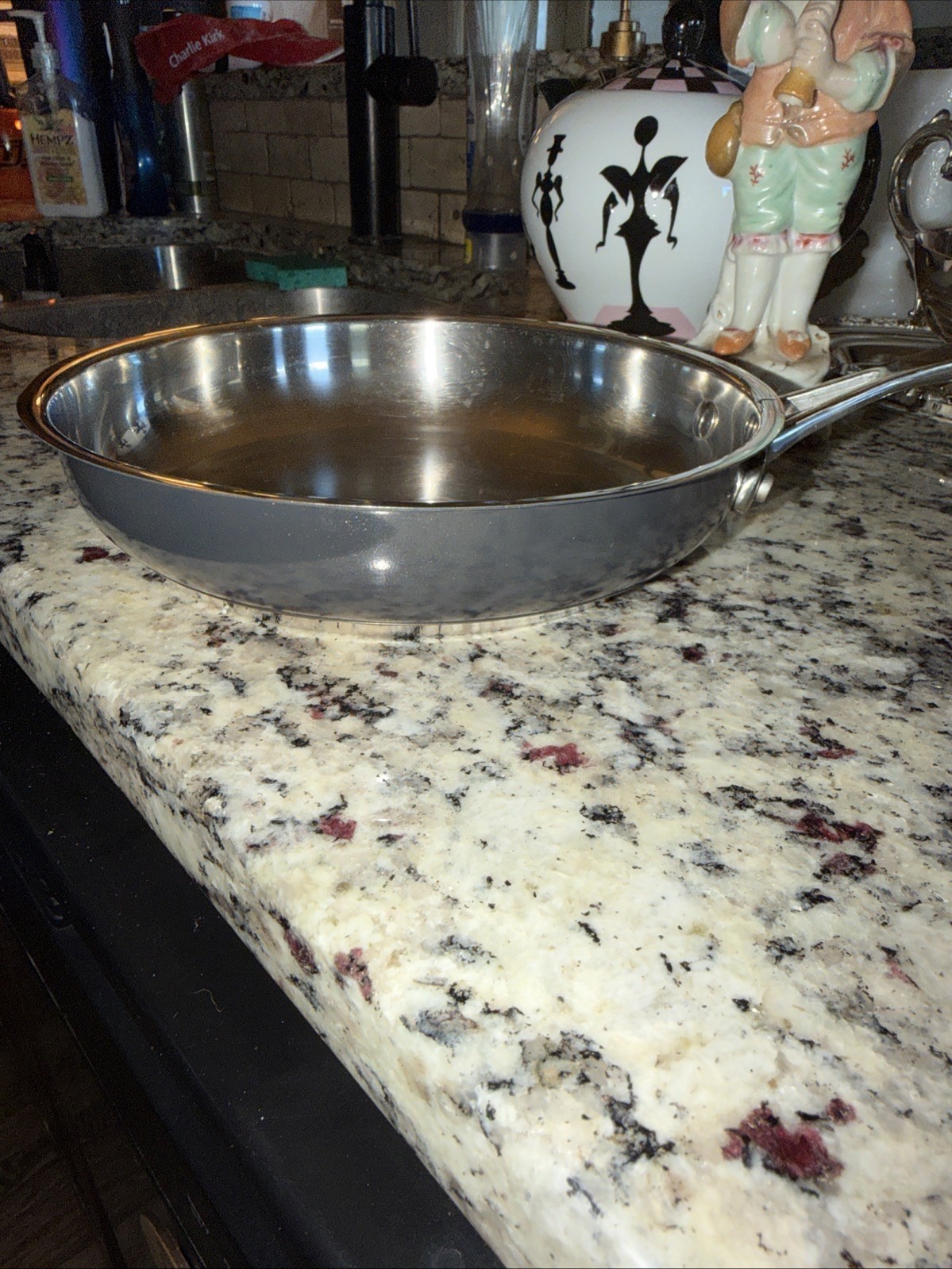 Cuisinart Model #422-20 8in / 20cm Stainless Steel Frying Pan Skillet NO LID