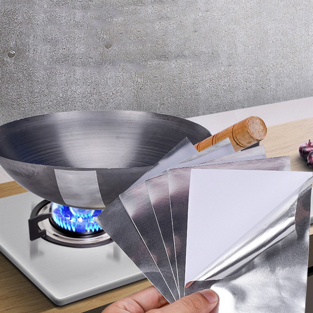 20 Sheets Heavy Duty Tin Foil Aluminum Pan Sizes Chart Cooking Pots Patch