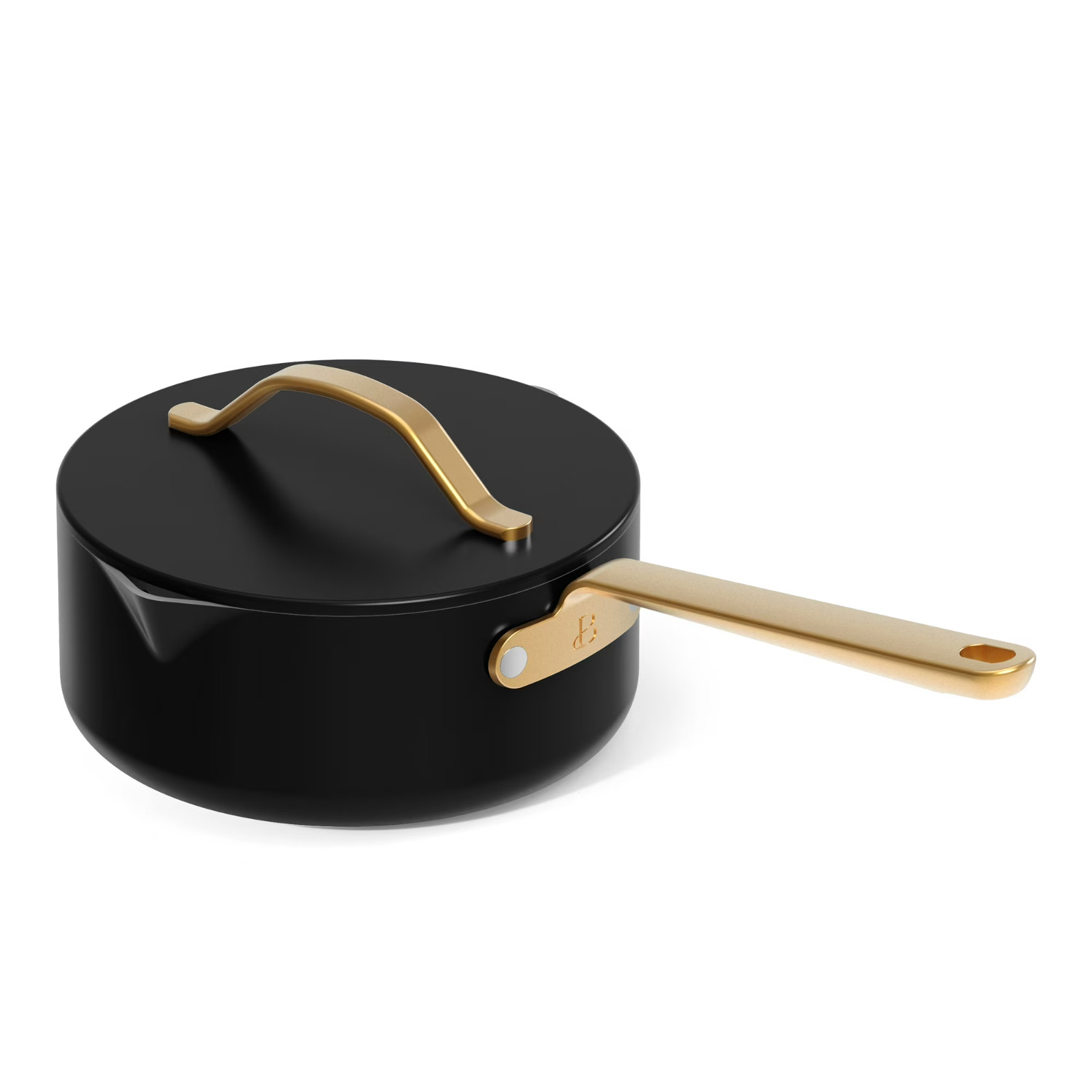 Beautiful 12-Piece Ceramic Nonstick Cookware Set, Pots & Pans by Drew Barrymore