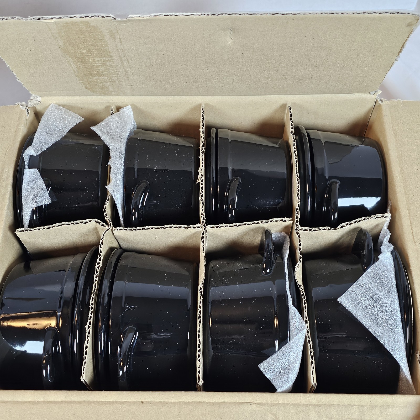 Denmark Tools For Cooks Oven To Table Set 8 Glazed 10oz Stoneware Cocottes BLACK