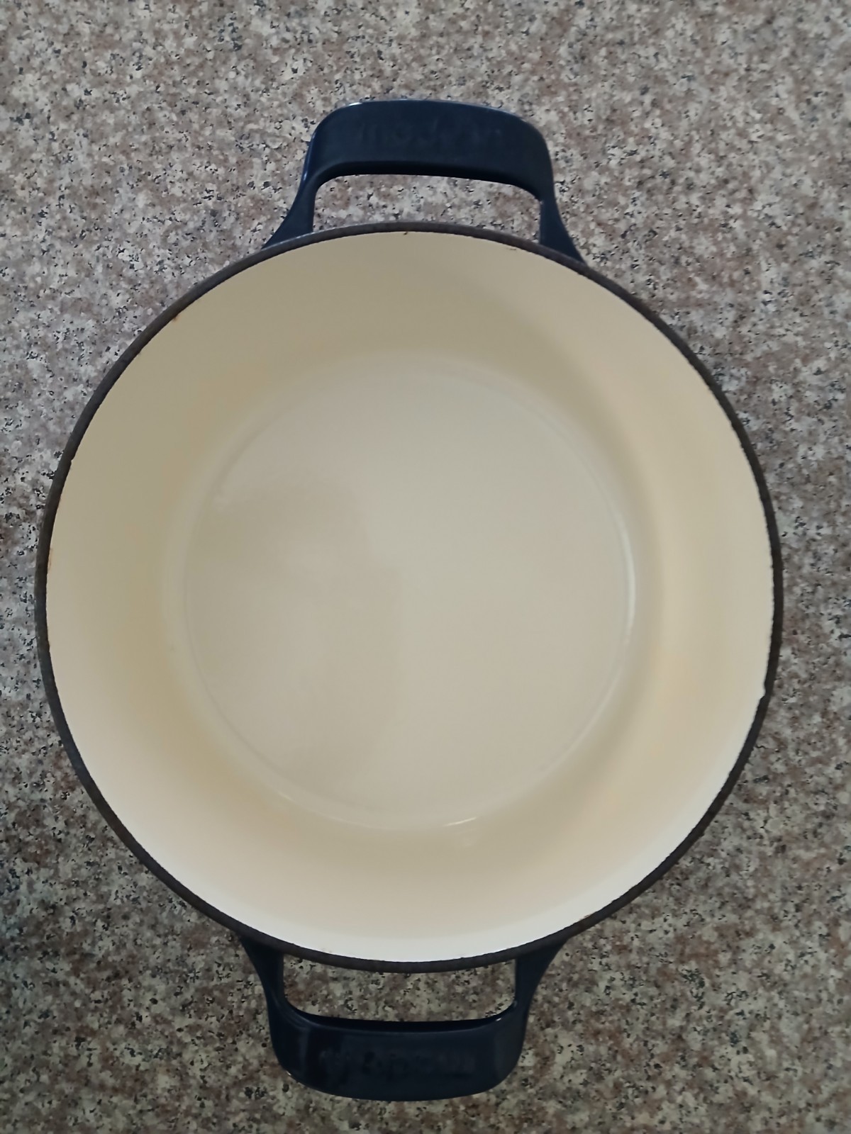 New Made In 5.5 Qt Enameled Harbour Blue Cast Iron Dutch Oven