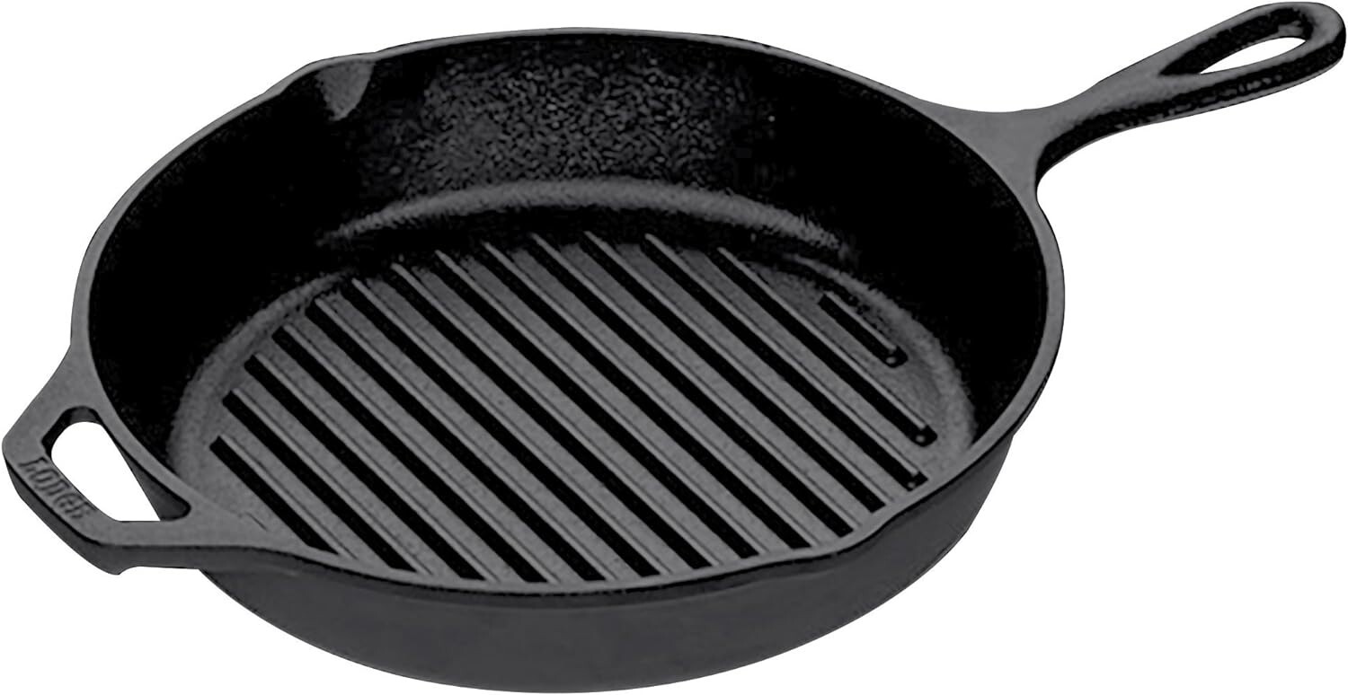 Lodge L6SPA41 Essential Pan Set, 7-Piece, Black
