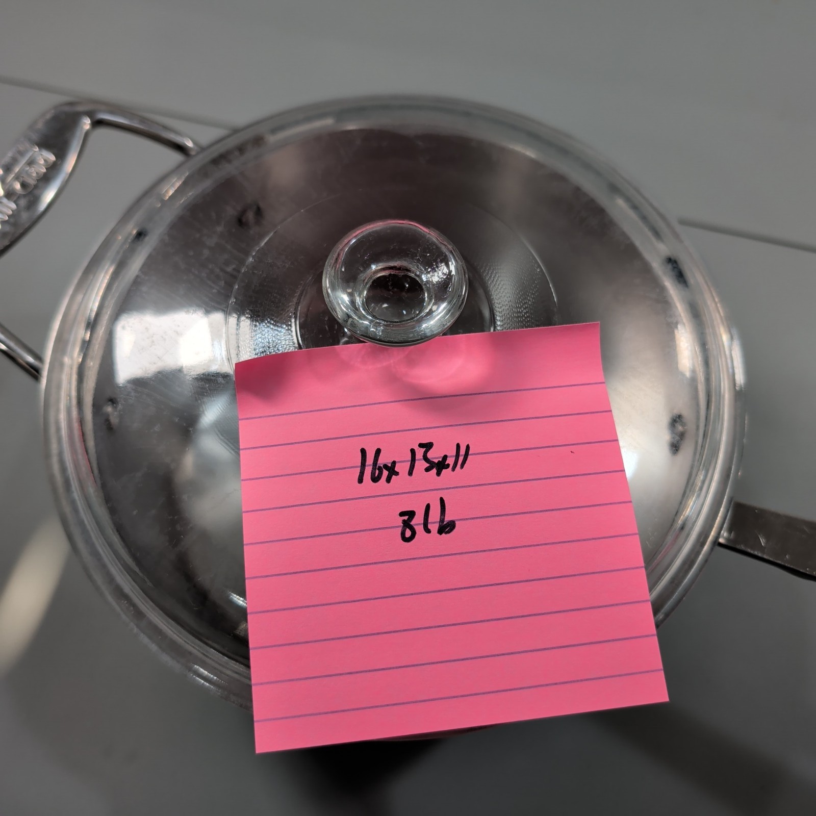 All-Clad D5 Stainless Steel 4 Qt Saucepan w/ Replacement Glass Lid USA