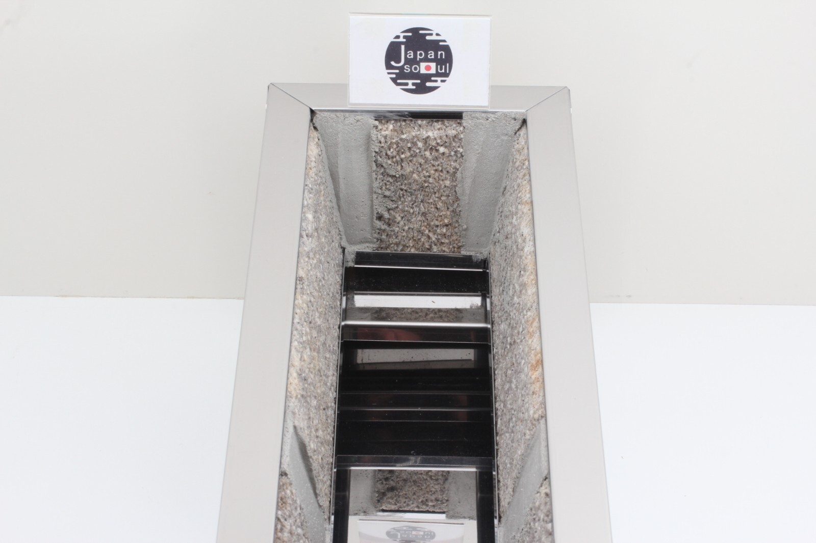 TERUHIME TK-414 Stainless Charcoal Grill Barbecue Hibachi Konro 45 x 14cm