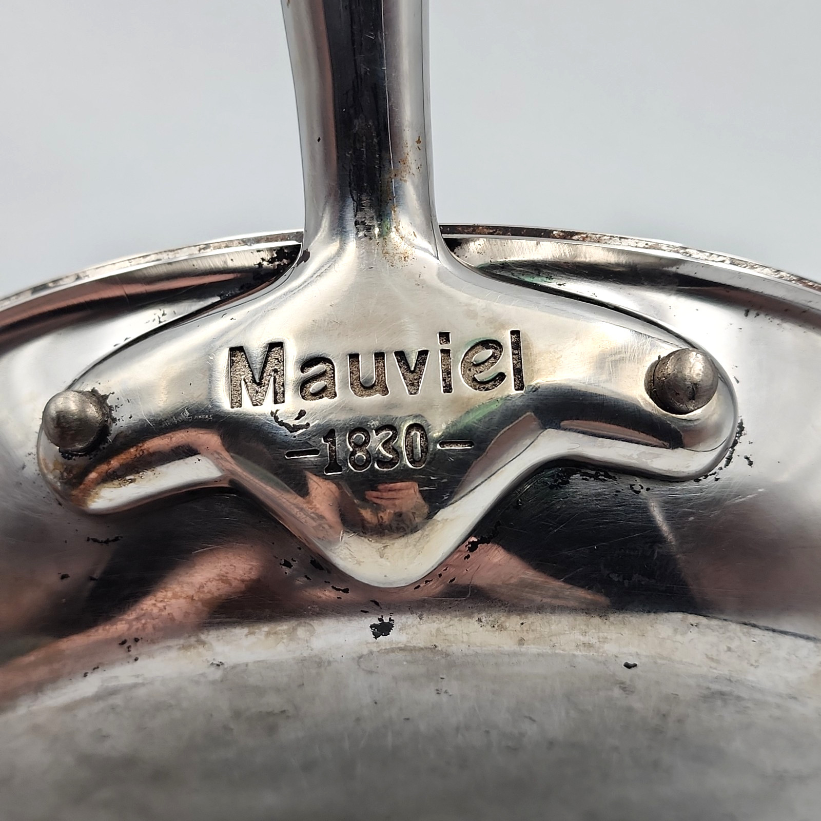 Mauviel M Cook B 5 Ply Stainless Steel 10.2 Inch Frying Pan France