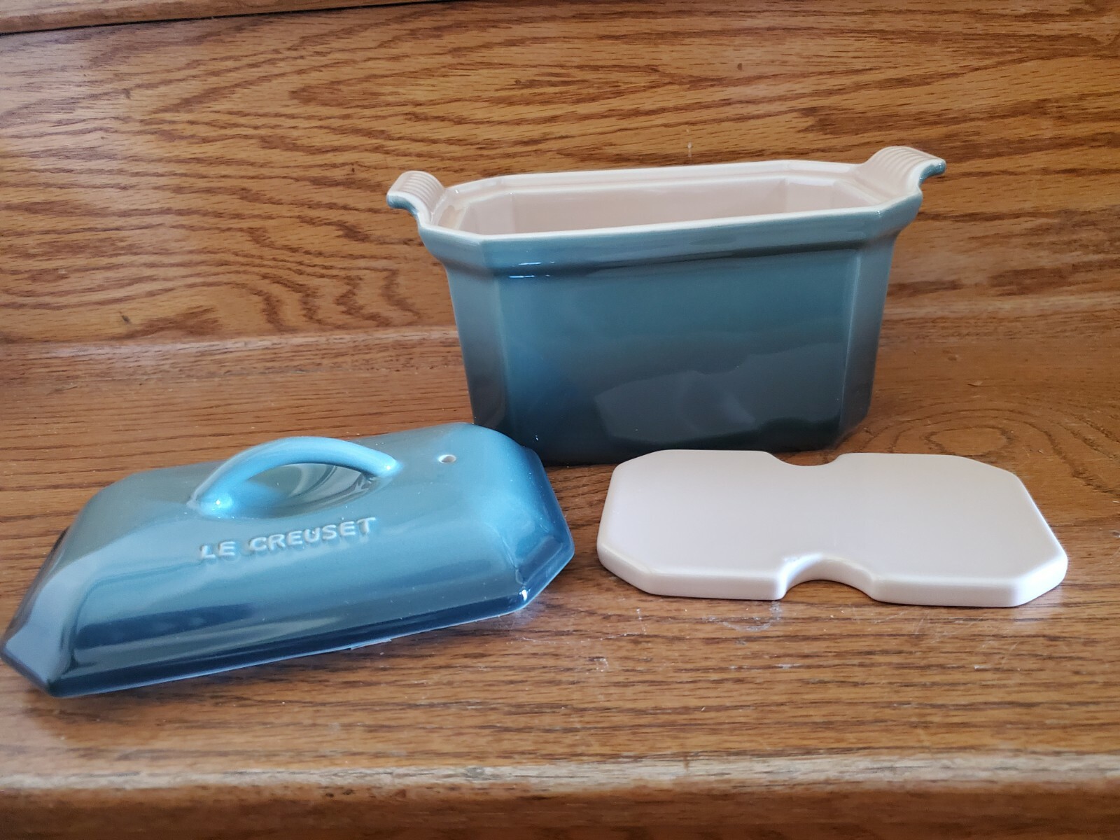 Le Creuset Heritage Ocean .8L Pate Terrine with Press