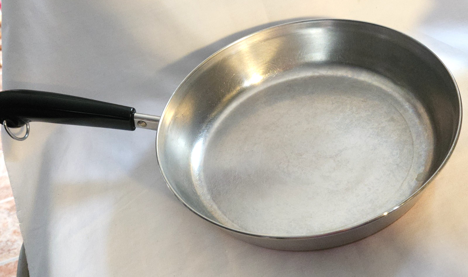 Vintage Revere Ware 9 Inch Skillet Copper Clad 95K Clinton IL USA