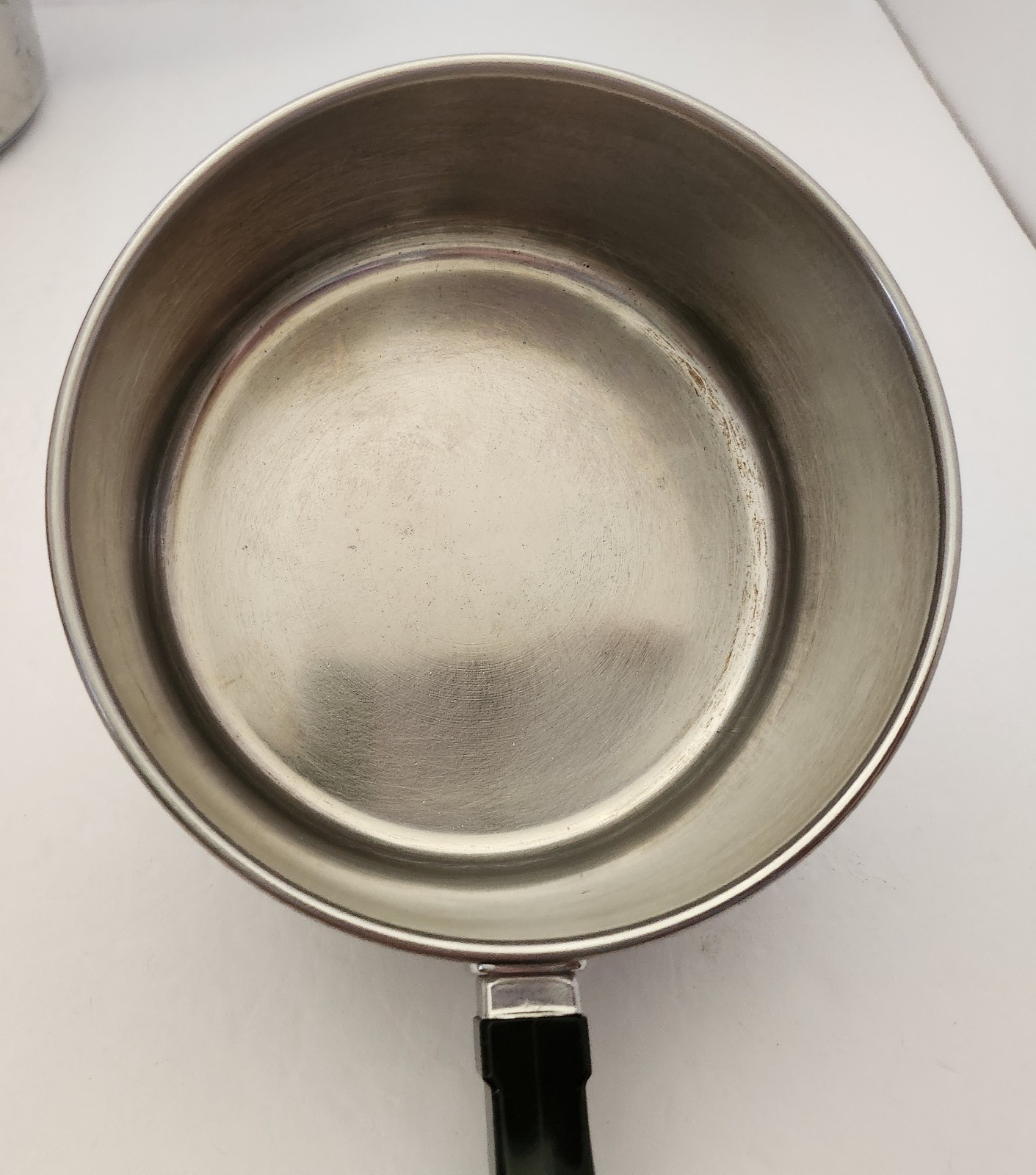 Farberware Aluminum Clad Stainless Cookware: 1 1/2qt & Lid 2- 1qt Pots 1 Lid