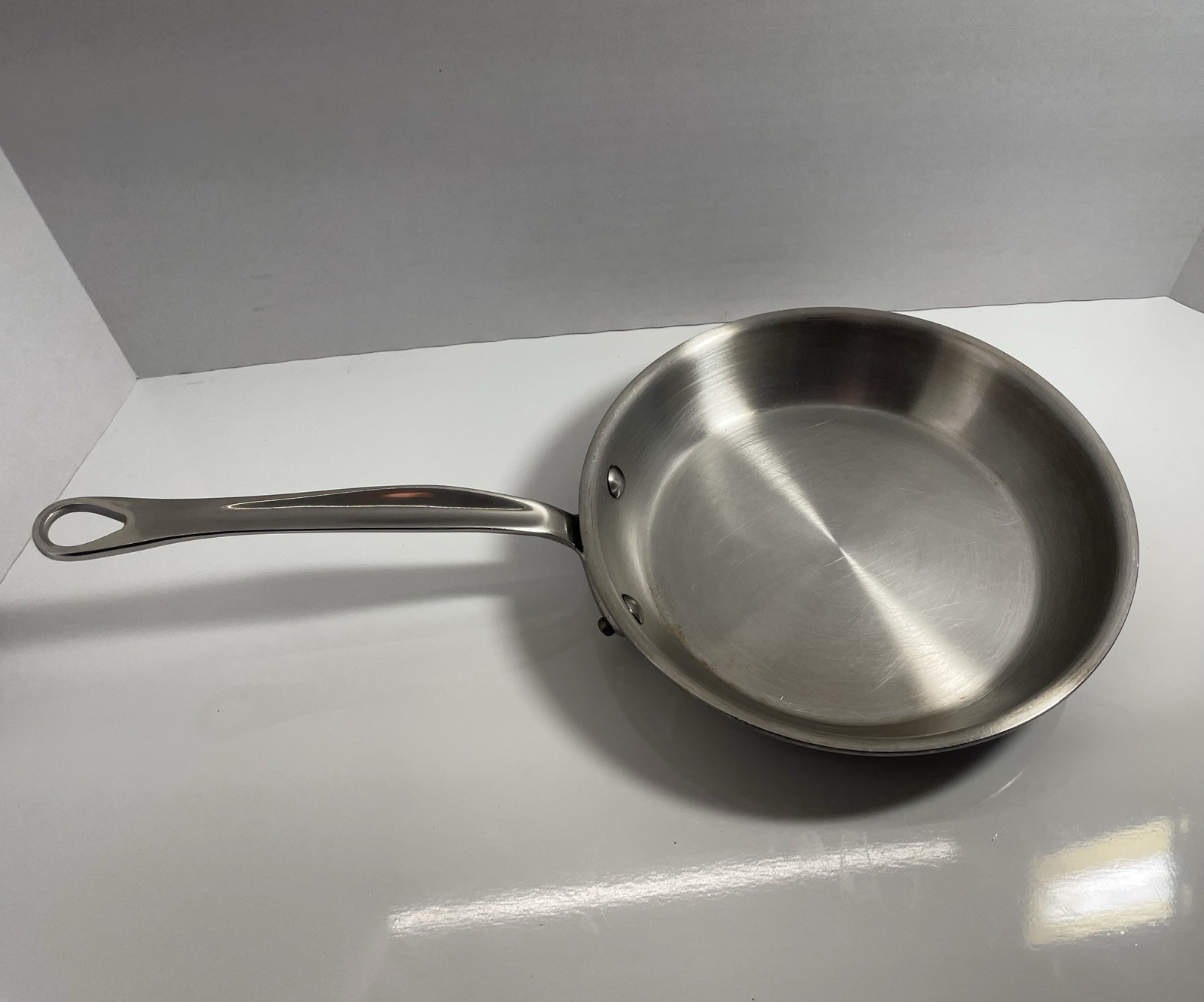 Mauviel M’Cook 8 Inch Stainless Steel Round Frying Pan EUC