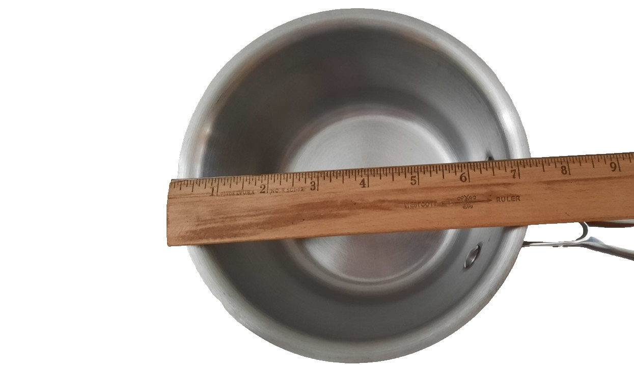 Kirkland Signature Professional NSF Stainless Copper Core 1.7 Qt Saucepan & Lid