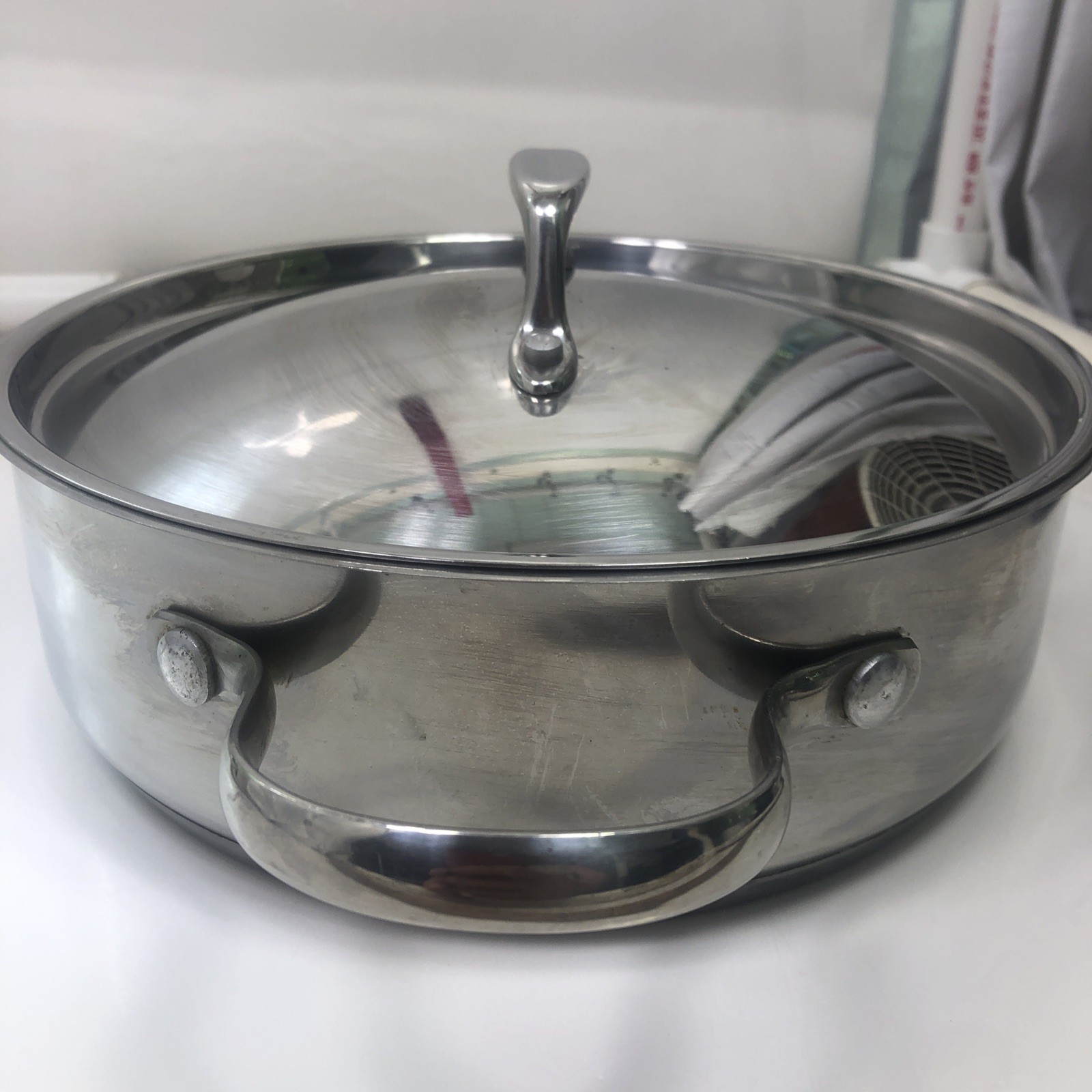 Casserole Dish Wolfgang Puck Cookware 10 Inch 18-10 SS 0308-C8