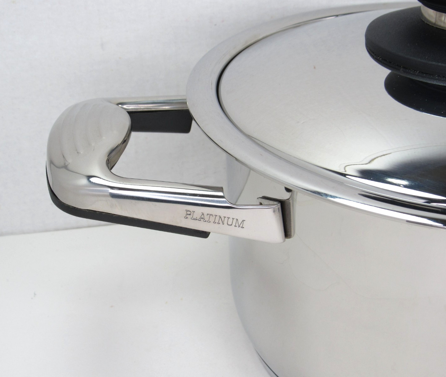 Platinum Professional Cookware System Titanium 24 Elements 4 Qt Pot T304S + Lid