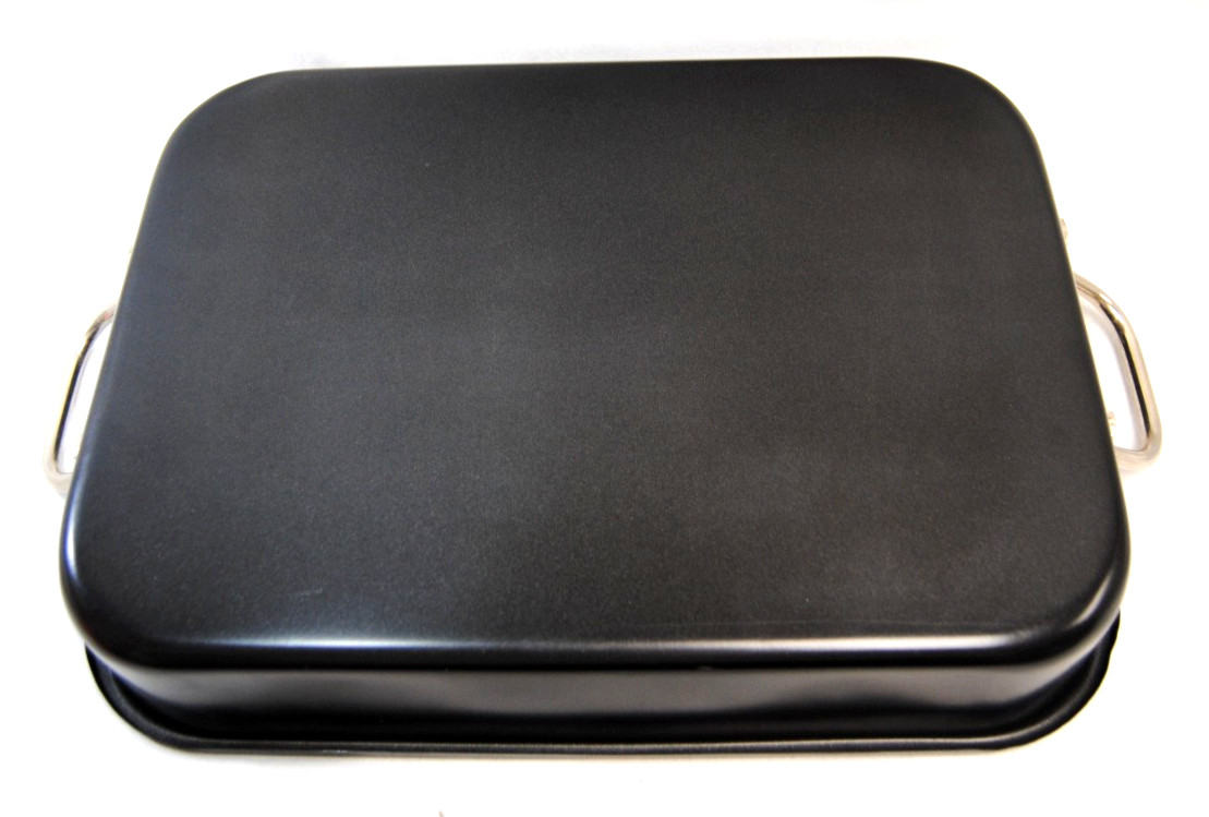 Roasting Lasagna Non-Stick Pan Set with Rack 15.5″ x 11.5″ x 2 3/4″ New T2687