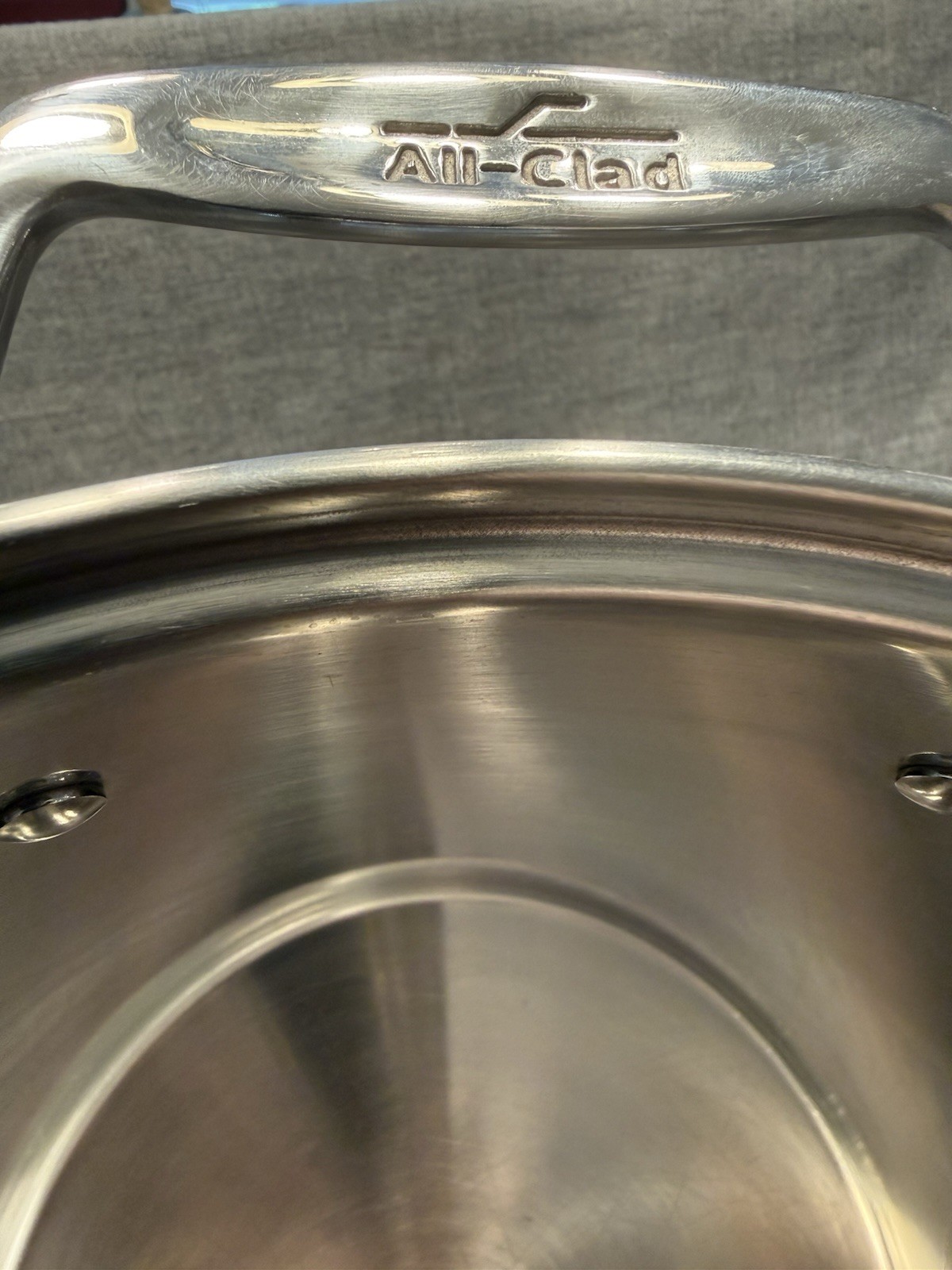 All-Clad Stainless Steel Multi Pot 4 Piece Pasta Strainers Steamer Metal
