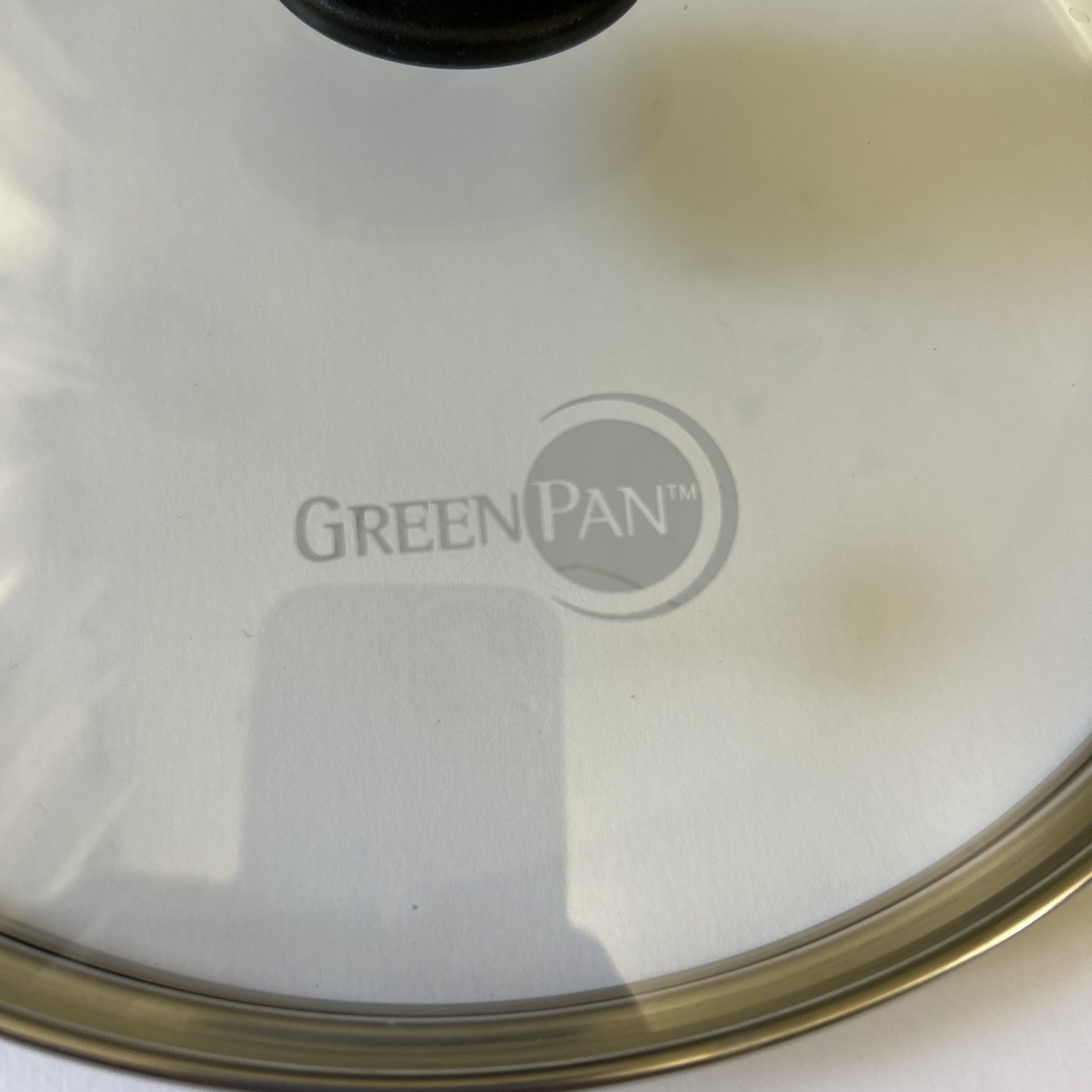 Green Pan Glass Replacement Lid Black Knob Skillet Pan Pot 9.25” Dia 8.75”inside