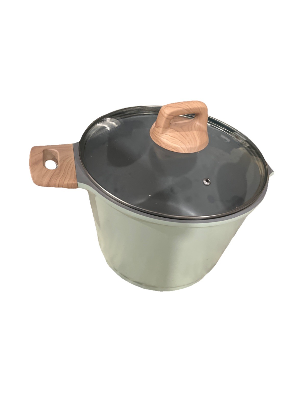 Natural Elements Woodstone 9.5” Dia. 6.1 Qt. Stock Pot
