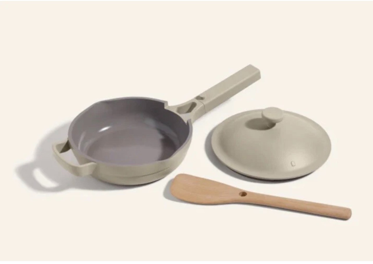 Our Place 8.5″ Ceramic Nonstick Mini Always Pan Steam 1.2 QT OPEN BOX