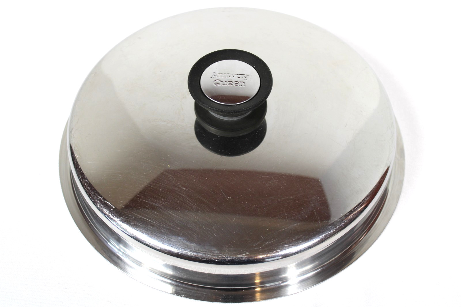 Amway Queen Cookware Lid for 10″ 18/8 Stainless Skillet Frying Pan 10.25″ OD